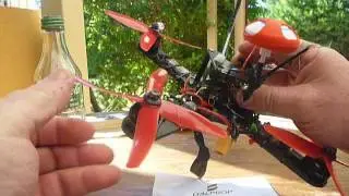 HQ 5x4x4 and DAL Q5040. comparison, no thrust test.