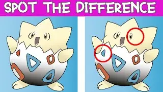 Spot the Difference: Pok&eacute;mon