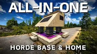 Tiny ALL-IN-ONE Horde Base & Home Tutorial | 7 Days to Die 3.1