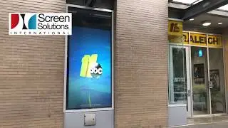 Projection on Glass w Rear Projection Film and Touch Foil ~ ABC 11