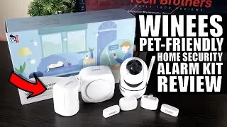WINEES Pet-Friendly Home Security Alarm Kit - REVIEW, Unboxing and Test