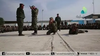قائد شرطة نينوى يزور مقر مركز التدريب الاساسي لمنتسبي الدورة الثانية من عقود وزارة الداخلية