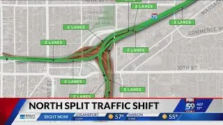 North Split project marks milestone with traffic shift