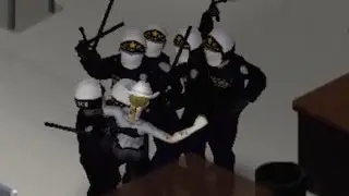 NPC Police vs Super Sprinters | Project Zomboid