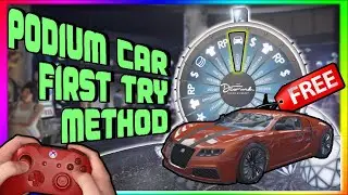 Podium Car *FIRST TRY* Method - Controller Cam - Explained || Easiest Method || WIN EVERY TIME - GTA
