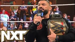 Roman Reigns & Paul Heyman Regresa a NXT! WWE NXT 10 de Octubre 2023  WWE En Español