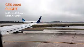 Delta CES 2026 Special Flight: Direct MCO to LAS Travel Experience (Boeing 757-200)