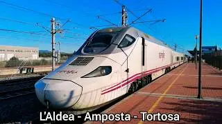 RENFE Circulaciones por L'Aldea-Amposta-Tortosa