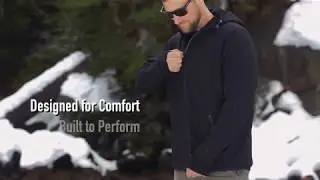 Woolx Grizzly 100% Merino Wool Zip Up Hoodie