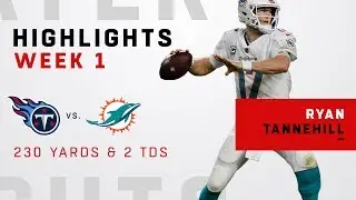 Ryan Tannehill Gets the Win After Return From 2017 Injury