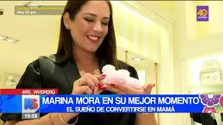 ¡Marina Mora está en su mejor momento! Nuestra reina de belleza nos cuenta detalles de su embarazo