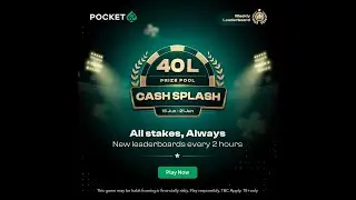 Cash Games till we hit a Profit !!! Pocket52