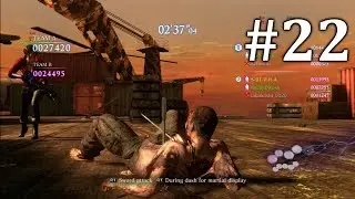 Resident Evil 6 Survivors PS3 HD Team Match #22 