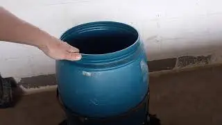 ótimo comedouro pra suínos feito com pneu e um tambor ⚙️⚙️⚙️