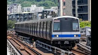 台北捷運淡水信義線C301從淡水站至信義安和站  ||  Taipei Metro Tamsui-Xinyi Line C301 Ride from Tamsui to Xinyi Anhe