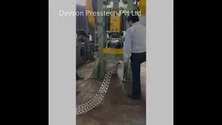Mechanical Power Press 75 Ton with Automation For Spoon Blanking
