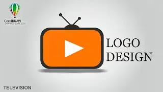 Television Logo Design in Coreldraw | Coreldraw Tutorial | Tv Logo | Creative Designs
