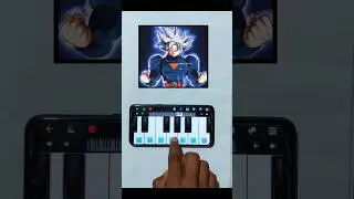 Goku Ultra Instinct Piano Tutorial 🔥🔥 #shorts #shortsfeed #goku