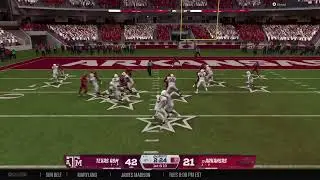 Texas AM vs Arkansas ghost