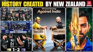 New Zealand Create History in India 🚨| First-Ever ODI Series Win vs India 🇳🇿🔥|IND vs NZ