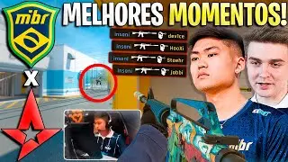QUE AMASSO!🤯 MIBR x ASTRALIS (MELHORES MOMENTOS) PGL Masters Bucharest 2025 - (GAULES TV)