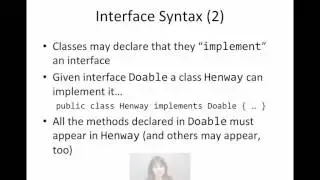 Interface Concepts