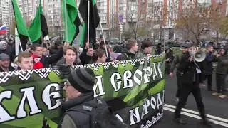 Русский марш 2018 в Москве