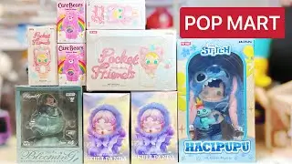 $500nzd POPMART random blind box, hacipupu stitch, blooming mega space molly, molly pocket friends