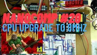 Nanocomp 6809 #20 CPU Upgrade to 8Mhz