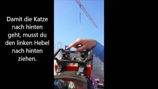 Kranf&uuml;hrer Kat  B Kranfunksteuerung