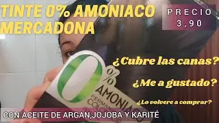 PRUEVO NUEVO TINTE SIN AMONIACO MERCADONA