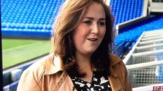 Sarah for bbc @ everton