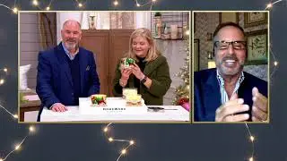 HomeWorx by Harry Slatkin S/2 18oz Wrapped Glass Candle Set on QVC