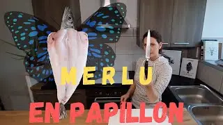 comment faire un Merlu en papillon - TUTO POISSON