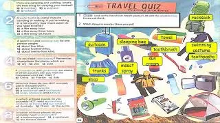 Unit 8 Going Away Travel Quiz