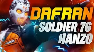 Dafran Carry Soldier 76 and Hanzo gameplay - Overwatch Season 30 Top 500