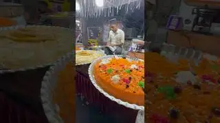 Pune Ramzan Special Halwa Puri 👌🏼 #halwapuri #ramzan #pune #streetfood #shorts