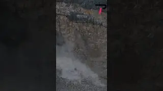 Swiss Village on Alert for Major Rockfall! Brienz/Brinzauls: Landslide Looms Over Evacuated Village