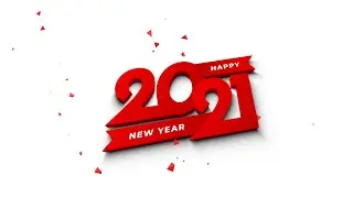 3D Logo Reveal Intro Template for After Effects - Happy New Year 2021!