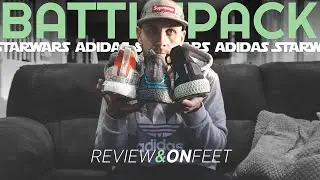 STAR WARS X ADIDAS BATTLE PACK REVIEW | ULTRABOOST 19 | ULTRABOOST S&L | ALPHAEDGE 4D