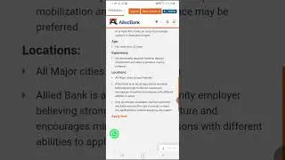 Allied Bank BDO Urgent Hiring 2025 🔥 | Freshers ke liye | All Pakistan Apply 🇵🇰