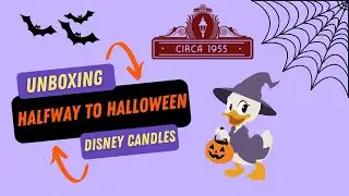 📦🛍️ Unboxing & Cold Impressions | Circa 1955 Halfway to  Halloween Haul 🎃 | Disney Candle/Wax Haul