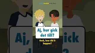 Learn Swedish: Have you ever broke a bone? #shorts