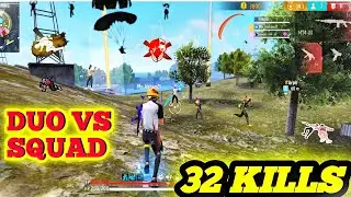 32 KILLS || DUO VS SQUAD || MAKING HISTORY || BREAKING MY OWN RECORDS || THE RECORD BREAKER 🔥 🇮🇳 !!