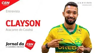 Entrevista com Clayson jogador do Cuiab&aacute; |Jornal da CBN CUIAB&Aacute; - 05/12/2023