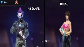 free fire kastam room 1 vs 1 onetap headshot game play   #007group Gaming vdeio