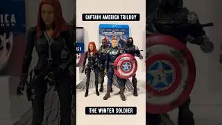 Marvel Legends: MCU Captain America Trilogy Collection #shorts