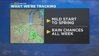 Chicago First Alert Weather: Rain chances all week