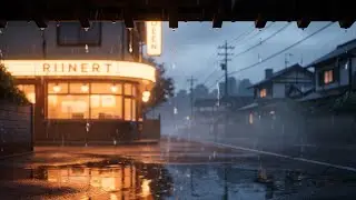 Rainy Japan Street at Midnight | Lofi Beats to Focus