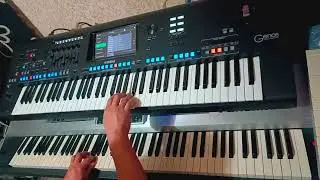 Blue Bayou - Manuel Franco                           Yamaha Genos - Roland Fantom G8